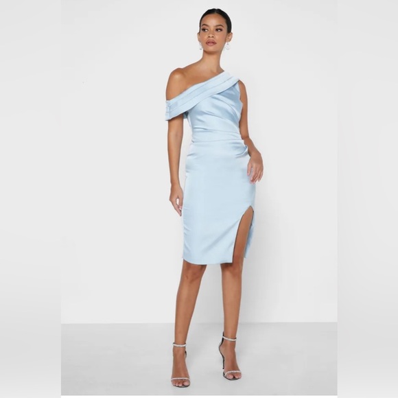 Lavish Alice baby blue dress 4 - Picture 1 of 7